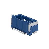 Molex 502584-0764 Receptacle 1.5mm CLIK-Mate Rcpt SR SrfMnt 7Ckt Blue