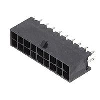 Molex 206832-1801 Power Micro-Fit Plus Vert HDR ASSY 2X9 Tin Lu