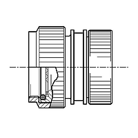 Raychem - TE Connectivity HEX40-AC-00-17-A6-1-U Adapters HEX40-AC-00-17-A6-1-U