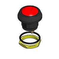 Lumex W49-117 Standard Switches PBS 12mm SPST 0.1A 48V mom plastic 105C