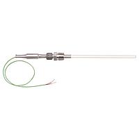 OMEGA SAT-TJ36-ST4-24-TTSB-SHX-M-12 High Temp Thermocouple with Ceramic Sheath and Lead Wires (Thermocouple, S, 1650 °C, Extreme Temperature Probe)
