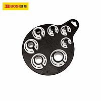 BOSI BS521433 7pcs Disassembling Refrigerant Pipe Tubing Joint Sets (1/4",5/16",3/8",1/2",5/8",3/4",7/8")