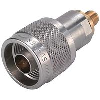HUBER+SUHNER 33_N-SMA-50-51/1--_NE RF Adapters - Between Series N plug(m) to SMA jack(f)