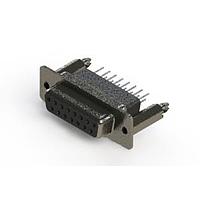 EDAC 628-015-261-256 D-Sub Connectors - Standard Density Vertical Metal Body D-Sub Connector
