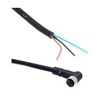 Adam Tech SD-PME03B-FFTBR-C7A-6FT Sensor Cables / Actuator Cables CBL 3POS FMALE TO WIRE 6'