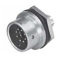 Amphenol Industrial APSCPD7E2 Connectors 10MM JAM NUT REC NKL 5P 0.8MM PIN W/PG7