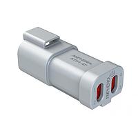 Amphenol SINE Systems AT04-4P-EC01 4-Way AT Series Receptacle 4 Way End Cap