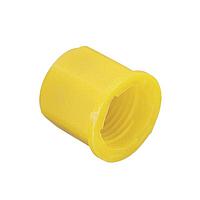 Essentra Components TSC467034A Caps M10x1 THRDED CAP:HDPE YELLOW