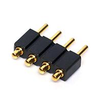 Preci-Dip 811-S1-004-10-014101 Spring-Loaded 6mm 4P Spring-Loaded SLC Conn 2.54mm SR Straight solder tail
