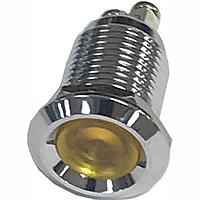 Mallory Sonalert FL1M-12CA-1-Y110V Indicators LED YEL 12MM NUT 110VAC/DC