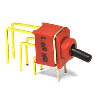 E-Switch 200USP1T1A1M6RE Toggle Switches Miniature Toggle SPDT, 0.4VA, 20V Max