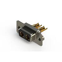 EDAC 628-2W2-222-3NA Mixed Contact D-Sub Connectors Vertical Combo Dsub