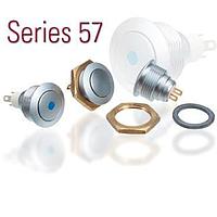 ITW Switches 57-111 Anti-Vandal Switches Mini Vandal Resistnt Sealed No Light