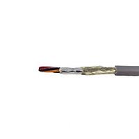 Alpha Wire 86218CY SL001 Automation and Process Control 24 AWG 18 Conductor 600V Foil/Spiral PVC PVC, 1000 ft Spool - Slate