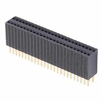 Harwin M52-5112345 Socket Assembly Vert Socket,8.5mm DIL,23P,Dbl Rw,Gold