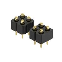 Mill-Max 823-22-072-10-001101 Spring-Loaded 72P DOUBLE ROW HDR PIN HEIGHT .177
