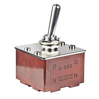 NKK Switches S522 Toggle Switches MEDIUM CAPACITY STANDARD SIZE TOGGLE