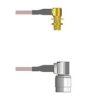Amphenol Custom Cable Q-2P04T0005024i RF Cable Assemblies SMA-RJB/TNC-RP G316 24I