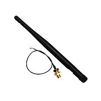 TechNexion ANTP150A138045D2450BK Indoor Antennas ANTENNA KIT CONTAINING U.FL TO SMA PATCH CABLE + 4.5 DB, 2.4/5 GHZ, BLACK COLOR ANTENNA.
