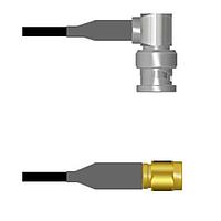 Amphenol Custom Cable Q-0E0690008011i RF Cable Assemblies BNC-RP/SMA-SP RG58 11I