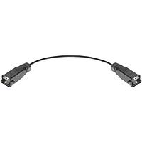 HARTING 09457251503 Cat 6 Han 3A Plastic RJ45 Hybrid Cable Assembly - double ended Cat6 RJ45 + 4 power, PUR, 1.5m