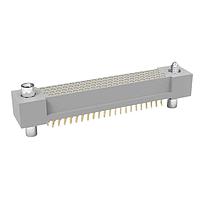 AirBorn RM422-250-831-9800 Receptacles 4 Row Straight PTH PCB Connector with Mounting Ears