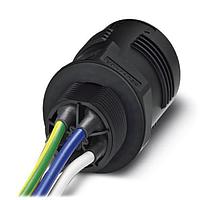 PHOENIX CONTACT 1410396 Circular Metric Connectors QPD W 4PE6 0 M25 0 5 BK