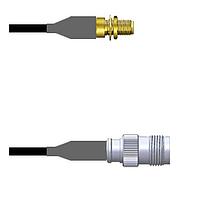 Amphenol Custom Cable Q-3004L000D010i RF Cable Assemblies SMA-SJB/TNC-SJ LMR19 10I