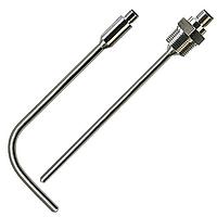 OMEGA PR-26B-3-100-A-1/4-0200-M12-1 Vibration Resistant Imperial RTD Probes with M12 Connectors (NPT Male, 1/2 in, M12 4 pin Male, Class A)