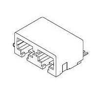 Molex 44193-0018 Modular Connectors / Ethernet Connectors Modjact Dual Port w w/Nails 15 SAu 6/2