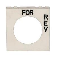 Eaton E30KN118B Pushbutton Legend Plate FACEPLATE