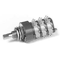 Electroswitch M5D0312N-A Rotary Switches 3 POLE 2-12 POS ADJ NON-SHORTING 3 DECKS