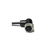 Amphenol LTW BSD-04BFFM-SR6A03 Sensor Cables / Actuator Cables Ceres, Standard Size, Metal, Shielded 5A, 04 pins, Female Connector, Female Contact, Right Angle, Screw Thread, Overmolded, Length 3000mm, IP66