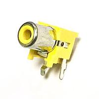 Kobiconn 156-0099-E PCB Mount Jack RCA Phono Jack Yellow