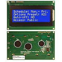 Newhaven Display NHD-0420D3Z-NSW-BBW-V3 LCD STN - Blue Transm White LED Bklght