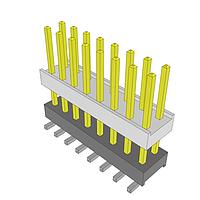Samtec HW-08-09-L-D-400-SM Headers High Temperature Flexible Board Stacking Header