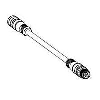 Molex 1200060051 Sensor Cables / Actuator Cables MicroChg DE CrdSt 4P Fem Strt/M Strt 3m