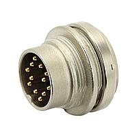 Amphenol Tuchel T 3486 300 Connectors FRONT MOU M RECPTL 7C SILVER PLATED