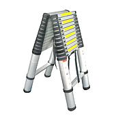 How much does a 2M aluminum ladder cost on the market?