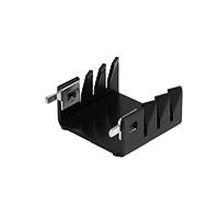 Same Sky (formerly CUI Devices) HSS21-B20-P53 Component heat sink, stamping, TO-218/TO-220, 24.4 x 25.4 x 12.7 mm, solder pin