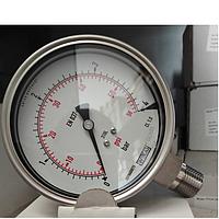 WIKA 232.50.100 (4 Bar(Psi),dial 100,chân đứng) Pressure Gauges