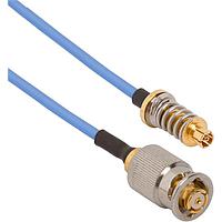 Amphenol SV Microwave FQSMP-047-FV67SMPM-060 RF Cable Assemblies SMP F QB to VITA 67.1/2 SMPM 6"Cable