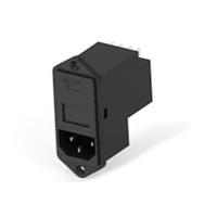 AMP Connectors - TE Connectivity PM000DS60 Inlets 6A DUAL FUSE VERTICAL MOUNT