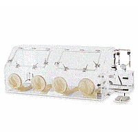 DaiHan GLOB420 15mm PmmA Heavy Duty Glove Box Complete Set (416 Lit, 4 Ports, 8″(Φ203mm))