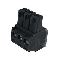 PHOENIX CONTACT 1800182 Plugs 3 Pos 3.5mm pitch Plug 28-16 AWG Screw