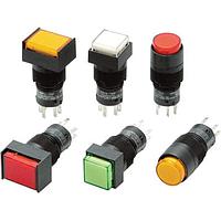Omron Automation and Safety A3CT-90A0-R Standard Switches ASSEMBLED LIGHTED PUSHBUTTON