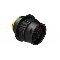 Amphenol SINE Systems AHDP04-18-06SN-SRAC030 Connectors DURAMATE PLASTIC, AHDP, SRA