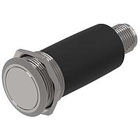 EAO 82-6657.1000 Anti-Vandal Pushbutton.momentary.22mm.stainless steel SUS 316L.flush/flat.Ag.M12 Connector