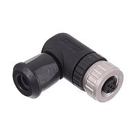 Amphenol CONEC 43-00012 M12 Female Connector FML M12X1 FIELD ANGL W/CLMP/SCRW CONCT