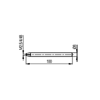 Trimos TVM6 Holder Ø8 mm For Measuring Inserts M2.5